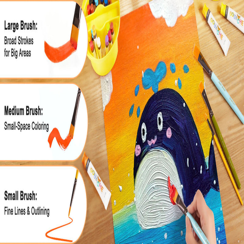 Jar Melo Washable Kids Paint Set - Gouache Paint