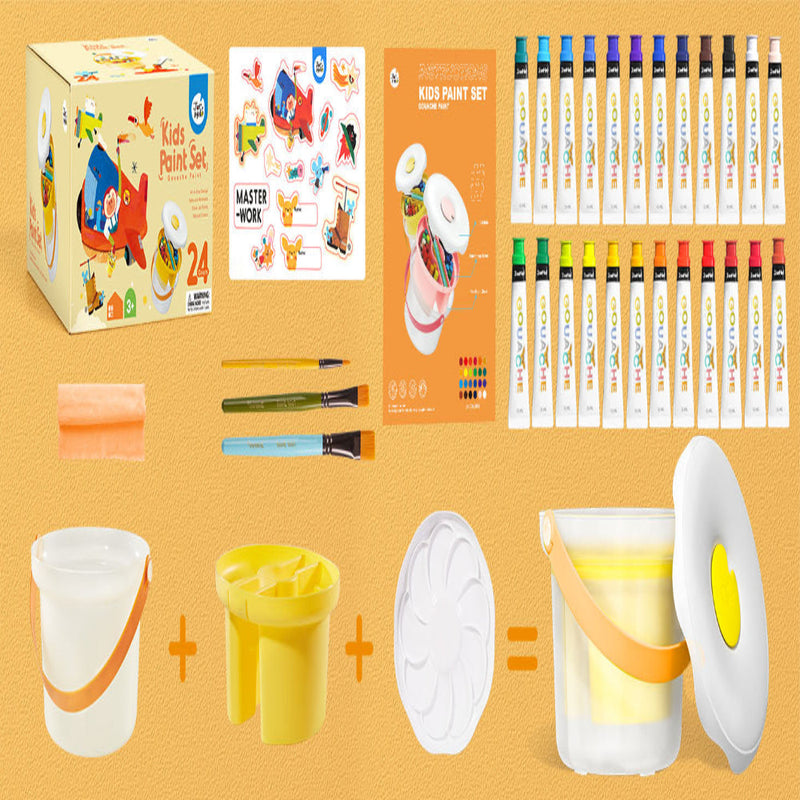 Jar Melo Washable Kids Paint Set - Gouache Paint