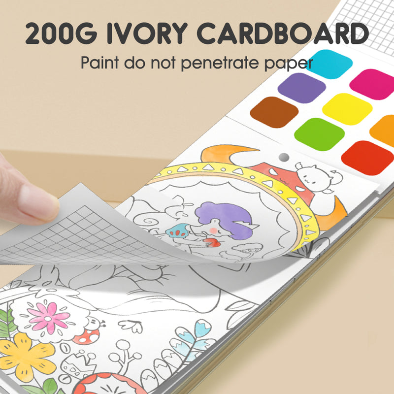 Jar Melo Watercolor Painting Book