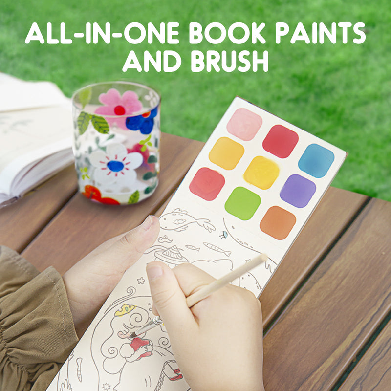 Jar Melo Watercolor Painting Book