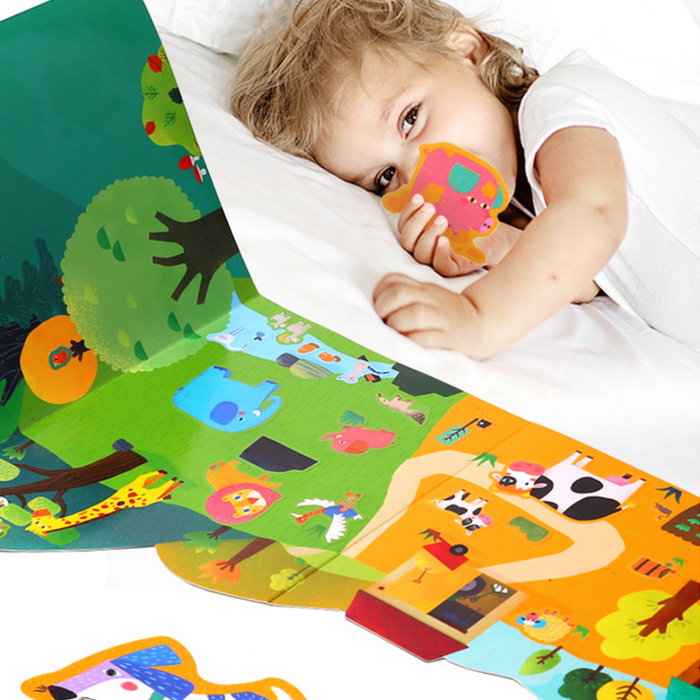 Jarmelo Reusable Stickers Play Set-Arts & Crafts-Jarmelo-Toycra