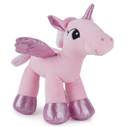 Jeannie Magic Dreamy Pink Unicorn- Pink Sparkly Wings 30 cm