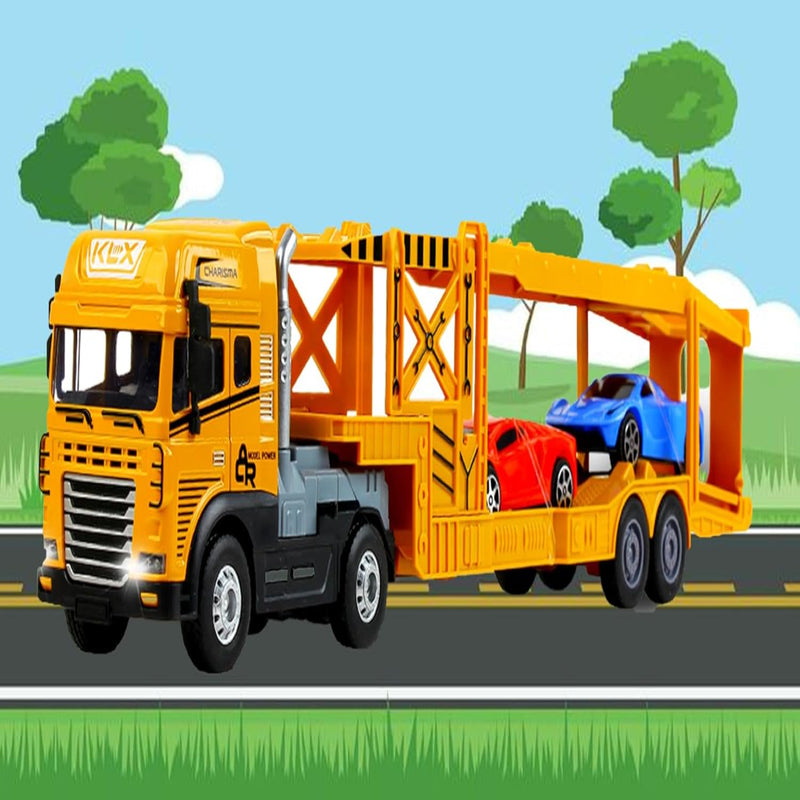 Joy Junction 1:24 Scale Diecast Truck and Trailer Set