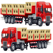 Joy Junction 1:24 Scale Diecast Truck and Trailer Set