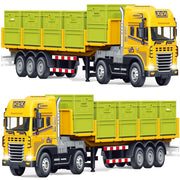 Joy Junction 1:24 Scale Diecast Truck and Trailer Set
