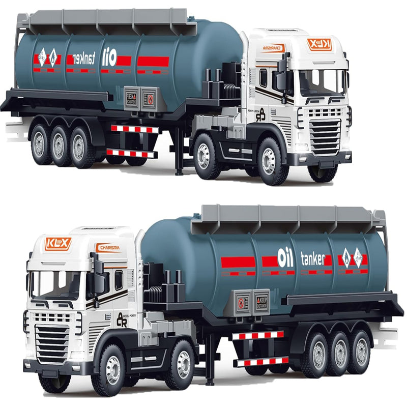 Joy Junction 1:24 Scale Diecast Truck and Trailer Set