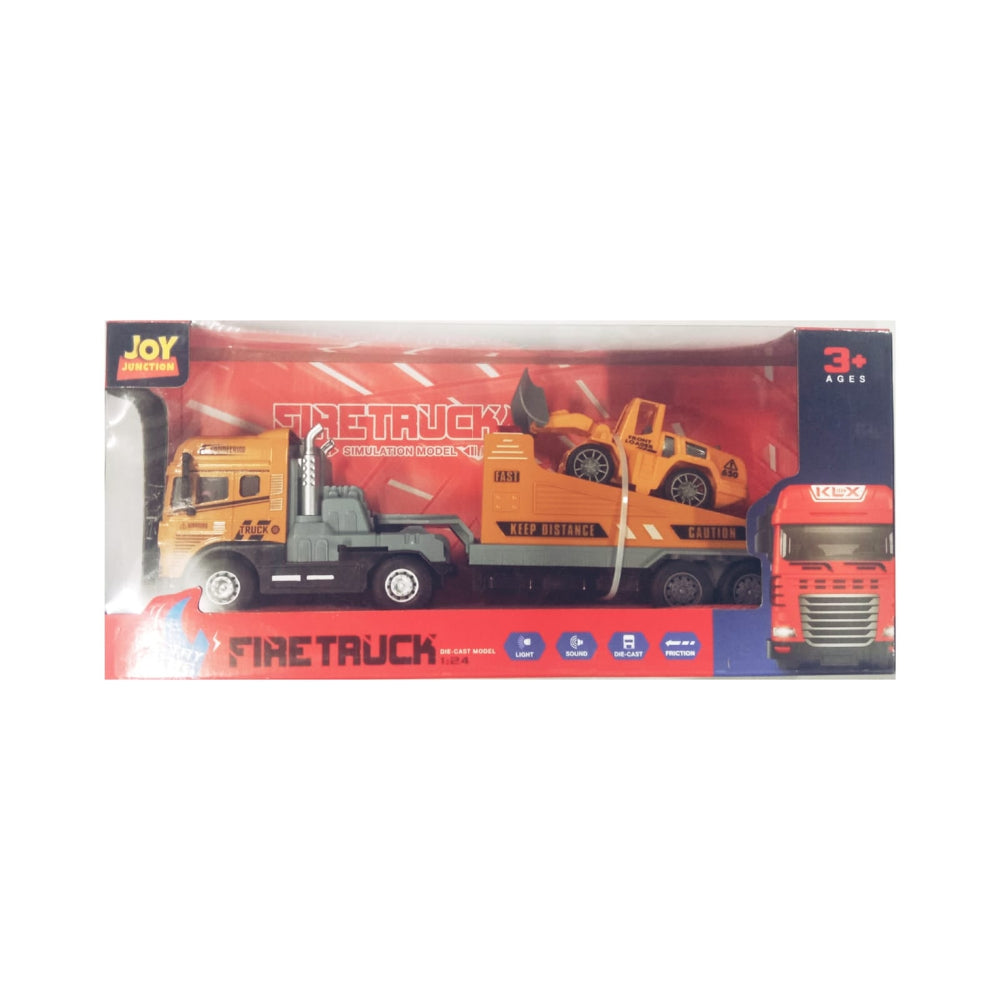Joy Junction 1:24 Scale Metal Construction Toy - Trailer Truck