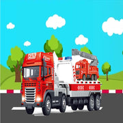 Joy Junction 1:24 Scale Metal Head Construction Toy Fire Truck
