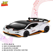 Joy Junction Alloy Die-Cast Pull Back Car Series - 1:24 scale