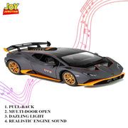 Joy Junction Alloy Die-Cast Pull Back Car Series - 1:24 scale