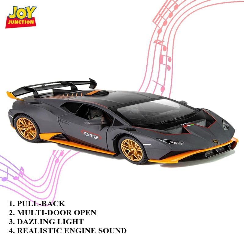Joy Junction Alloy Die-Cast Pull Back Car Series - 1:24 scale