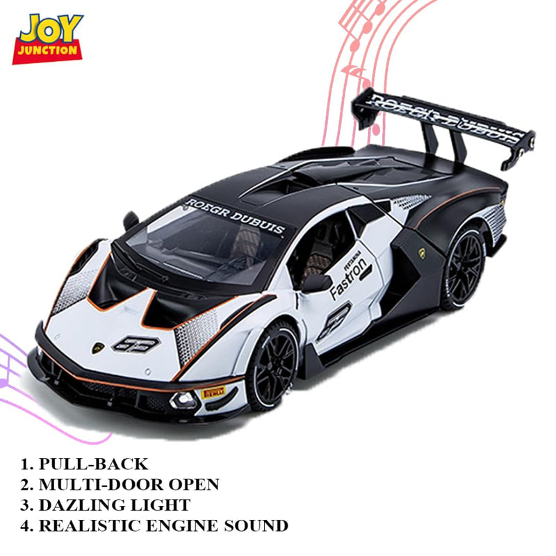 Joy Junction Alloy Die-Cast Pull Back Car Series - 1:24 scale