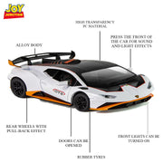 Joy Junction Alloy Die-Cast Pull Back Car Series - 1:24 scale