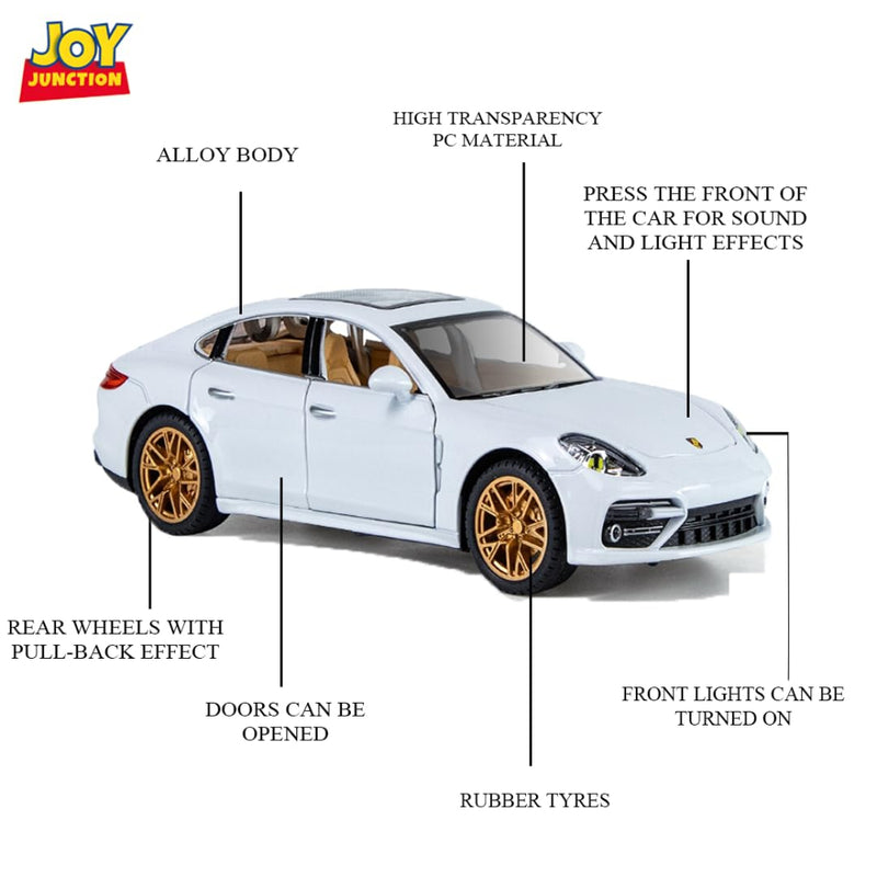 Joy Junction Alloy Die-Cast Pull Back Car Series - 1:24 scale