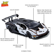 Joy Junction Alloy Die-Cast Pull Back Car Series - 1:24 scale
