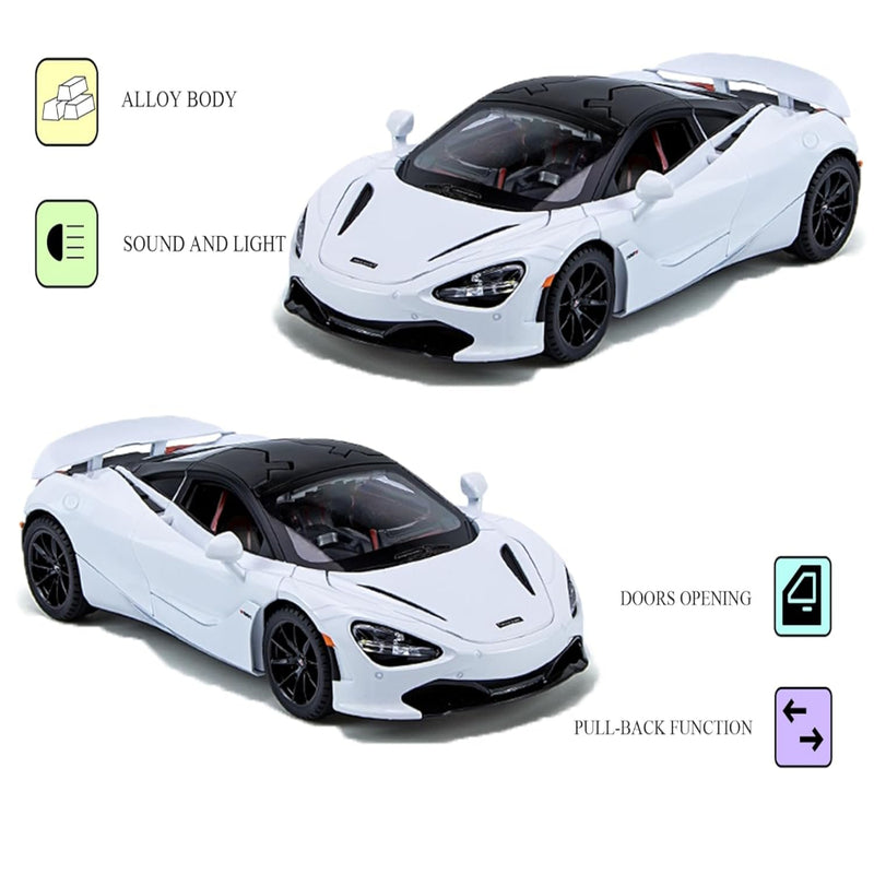 Joy Junction Alloy Die-Cast Pull Back Car Series - 1:24 scale