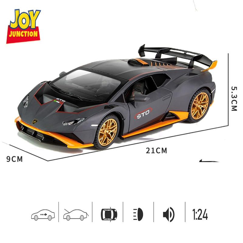 Joy Junction Alloy Die-Cast Pull Back Car Series - 1:24 scale