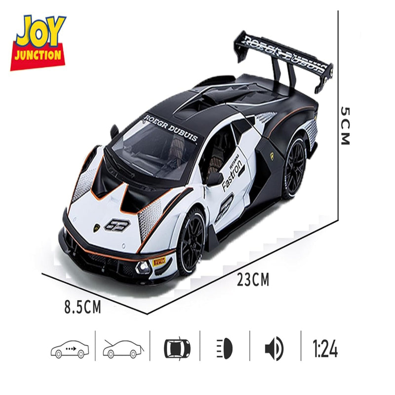 Joy Junction Alloy Die-Cast Pull Back Car Series - 1:24 scale