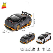 Joy Junction Alloy Die-Cast Pull Back Car Series - 1:24 scale