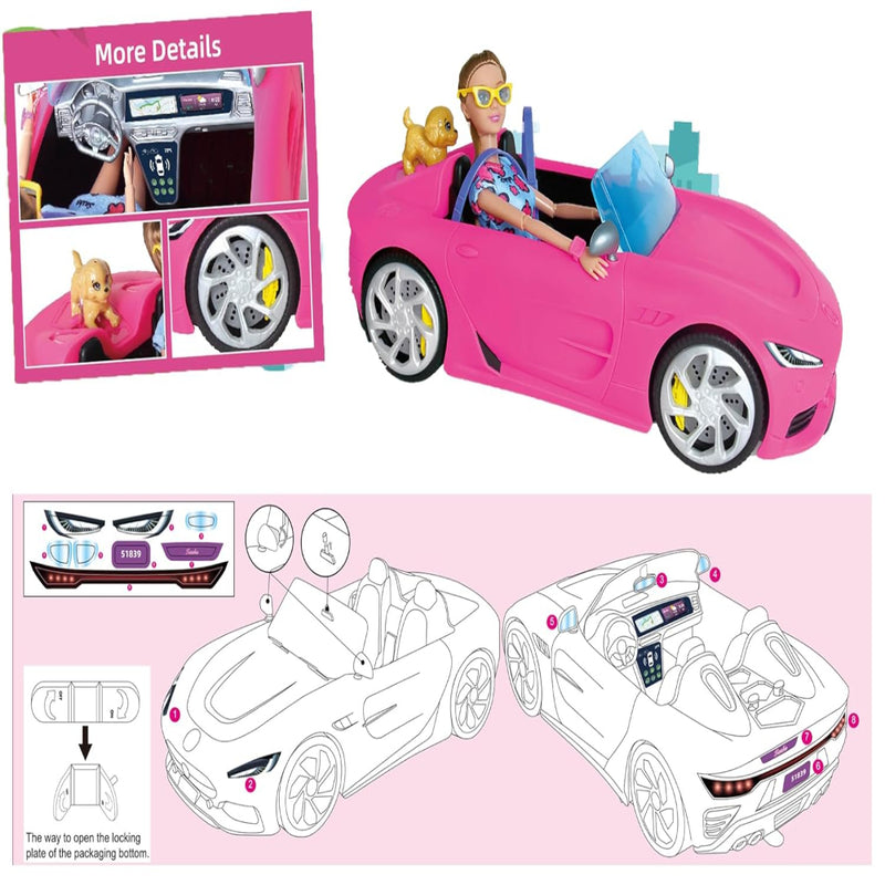 Joy Junction Diana Doll Sport Car