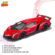 Joy Junction Die-cast Pull Back Car- 1:24 Scale