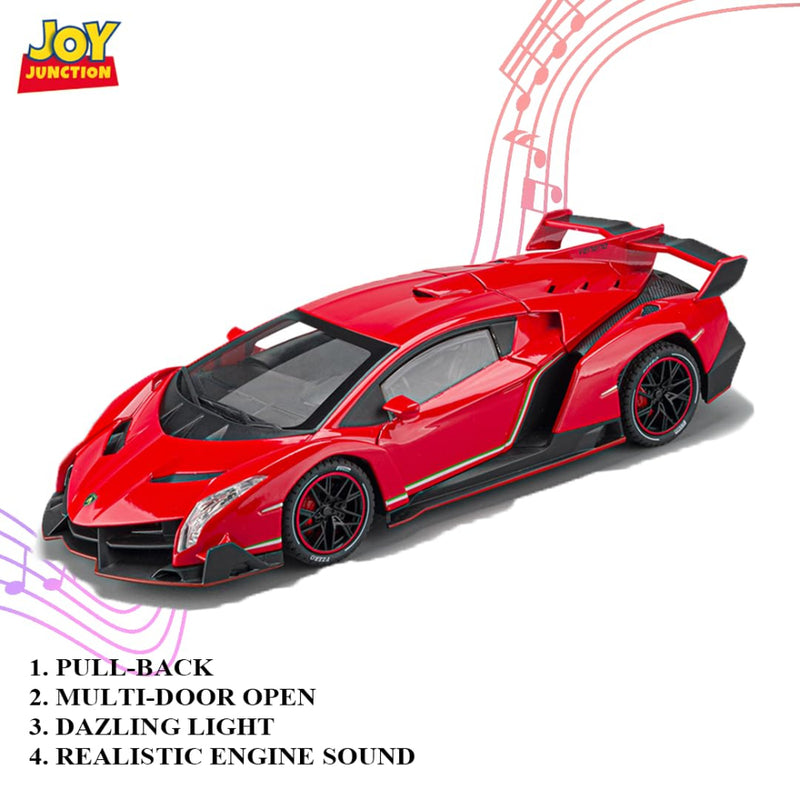 Joy Junction Die-cast Pull Back Car- 1:24 Scale