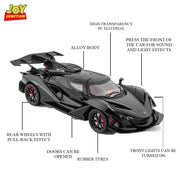 Joy Junction Die-cast Pull Back Car- 1:24 Scale