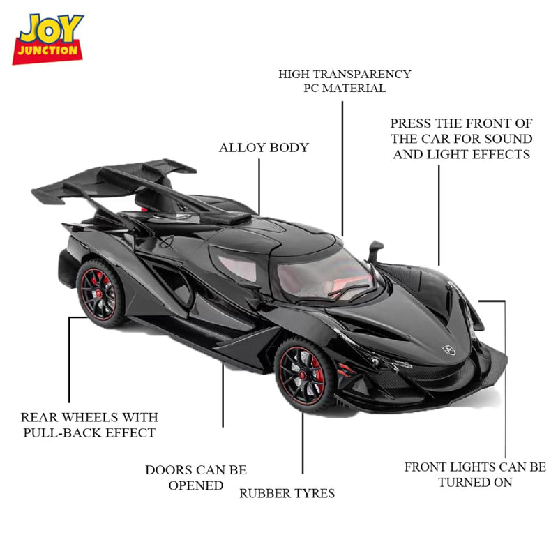 Joy Junction Die-cast Pull Back Car- 1:24 Scale