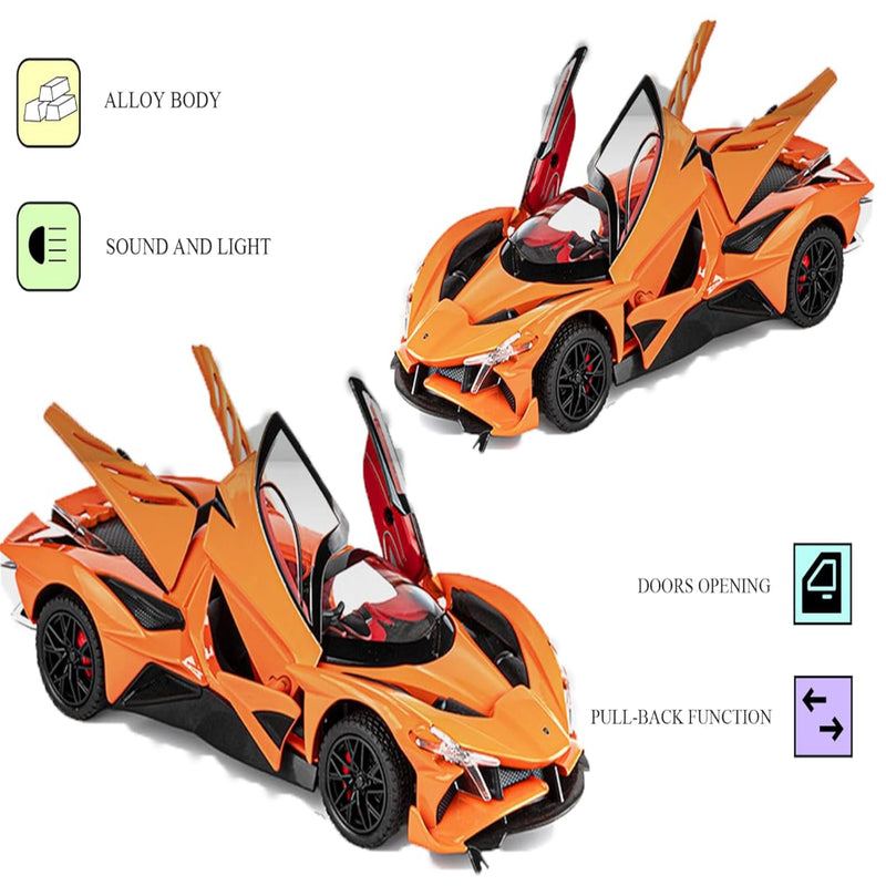 Joy Junction Die-cast Pull Back Car- 1:24 Scale
