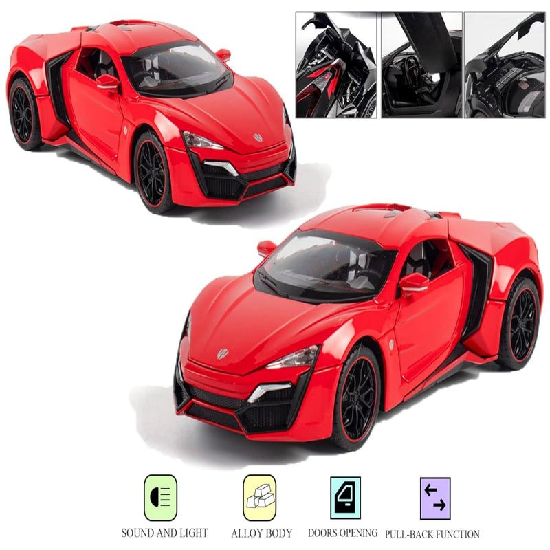 Joy Junction Die-cast Pull Back Car- 1:24 Scale