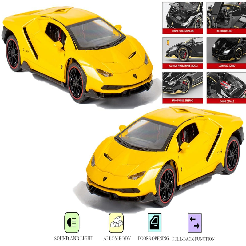 Joy Junction Die-cast Pull Back Car- 1:24 Scale