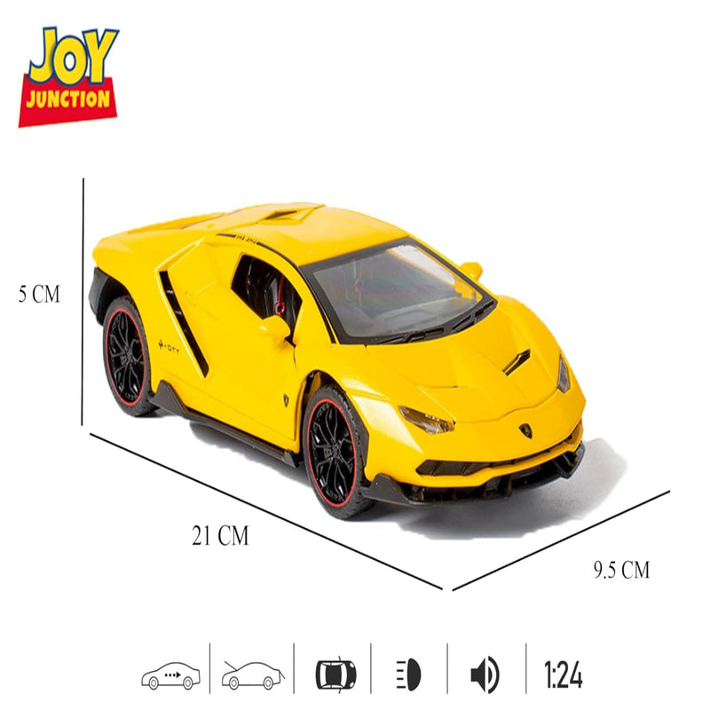 Joy Junction Die-cast Pull Back Car- 1:24 Scale