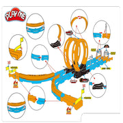 Joy Junction Double Loop Track Car Racing Set- 29pc
