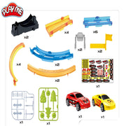 Joy Junction Double Loop Track Car Racing Set- 29pc