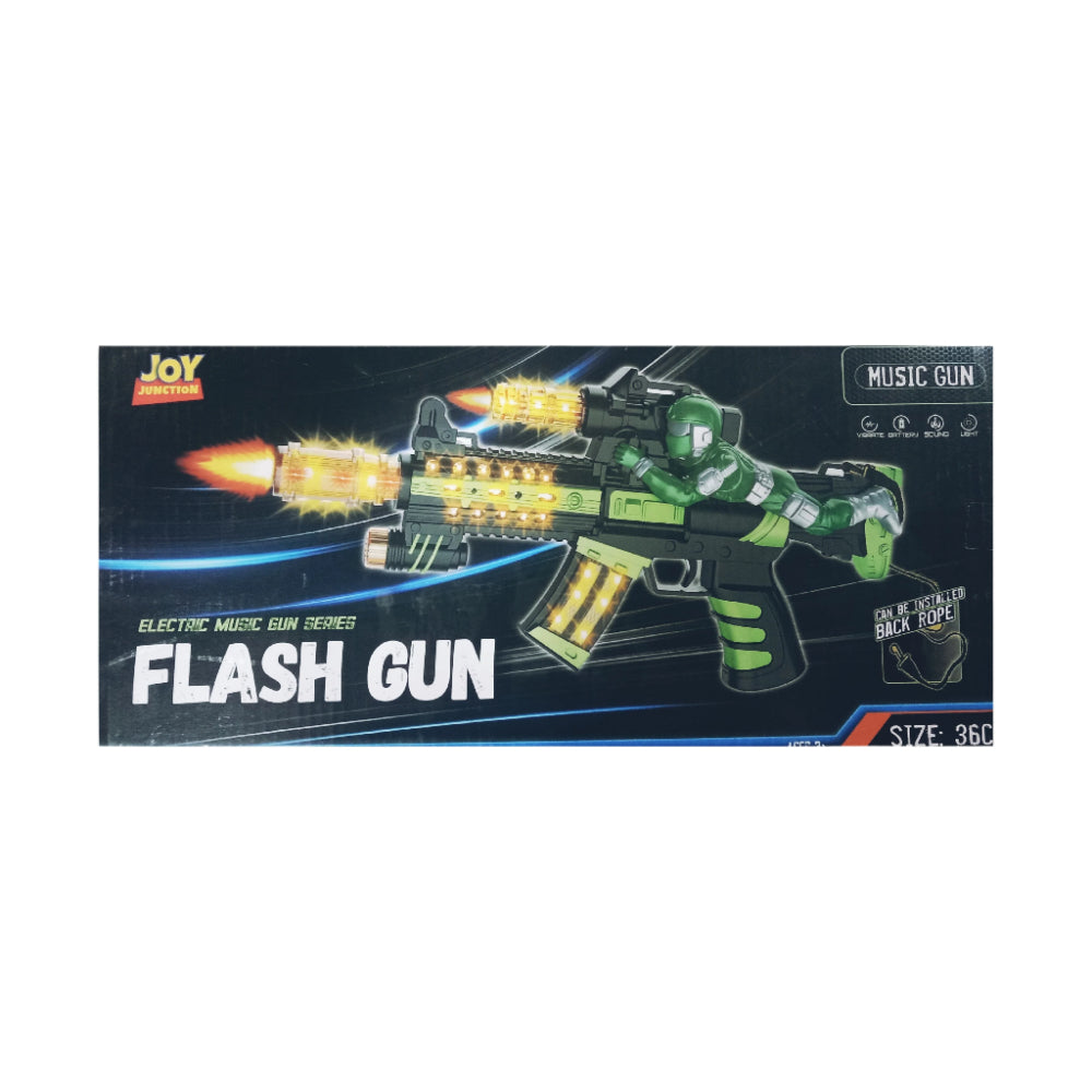 Joy Junction Plastic Flash Toy Gun - Multi Color