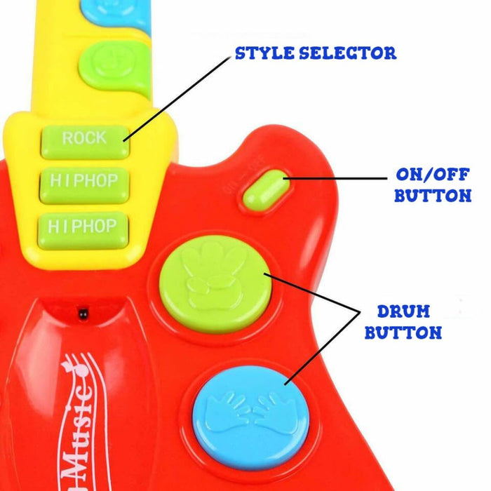 Joy Junction Play Me Musical Electronic Toy Guitar-Musical Toys-Joy Junction-Toycra
