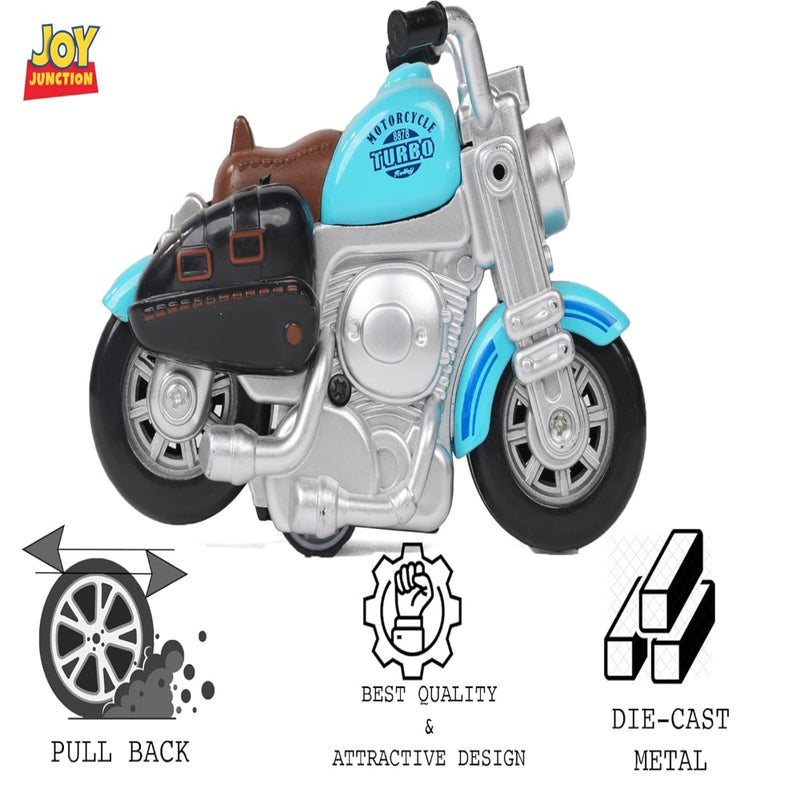 Joy Junction Pull-Back Mini Super Simulation Motorcycle