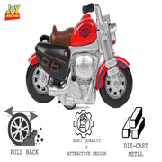 Joy Junction Pull-Back Mini Super Simulation Motorcycle