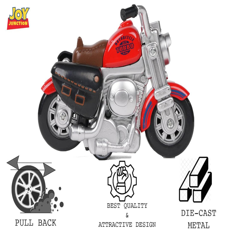 Joy Junction Pull-Back Mini Super Simulation Motorcycle