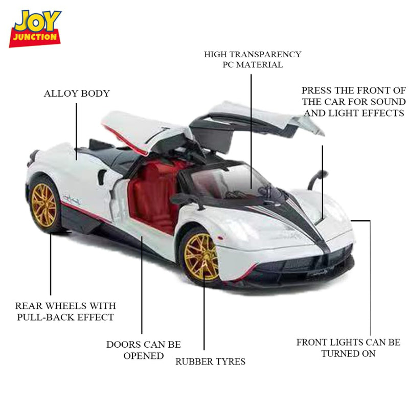 Joy Junction Simulation Sound And Light Die-Cast Pull Back Car Series