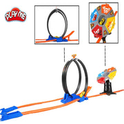 Joy Junction Track Set Double Loop Track Set-33pc