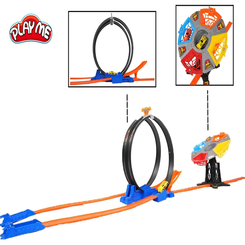 Joy Junction Track Set Double Loop Track Set-33pc