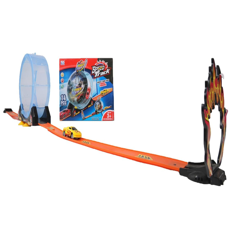Joy Junction Track Set Loop Track Car Racing Set -14pc
