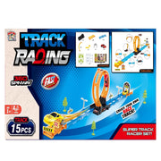 Joy Junction Track Set Loop Track Car Racing Set - 15pc