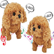 Joy Junction Walking and Barking Dog Soft Toy