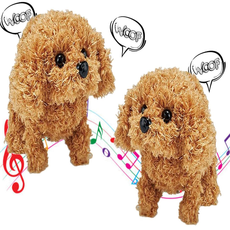 Joy Junction Walking and Barking Dog Soft Toy
