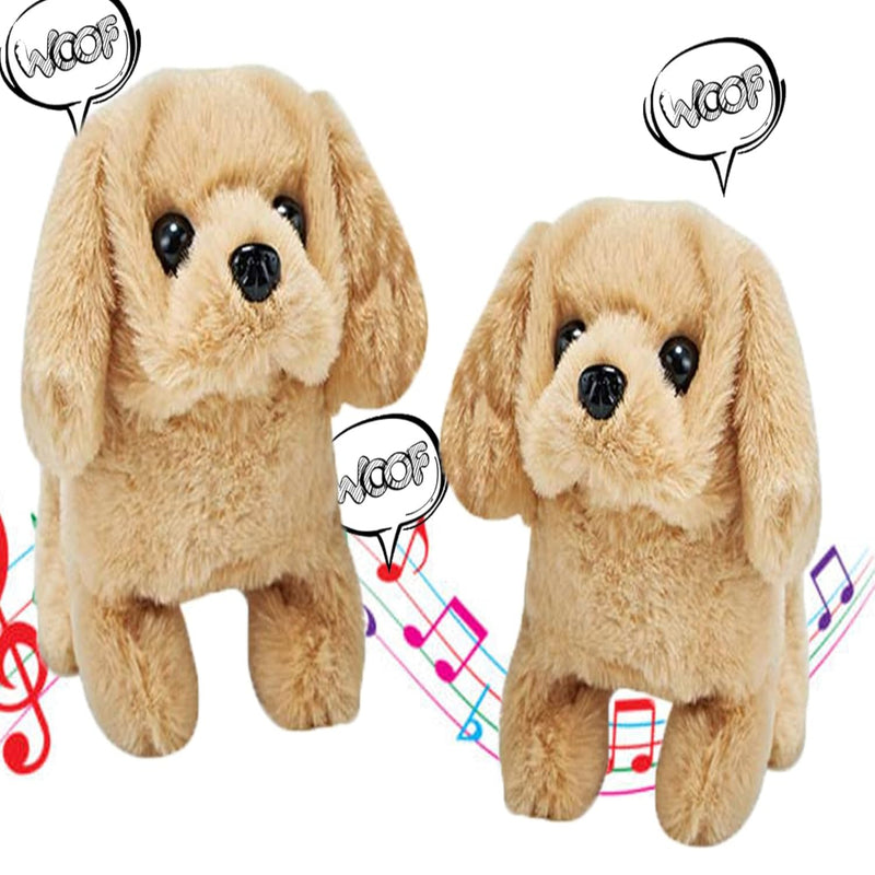 Joy Junction Walking and Barking Dog Soft Toy