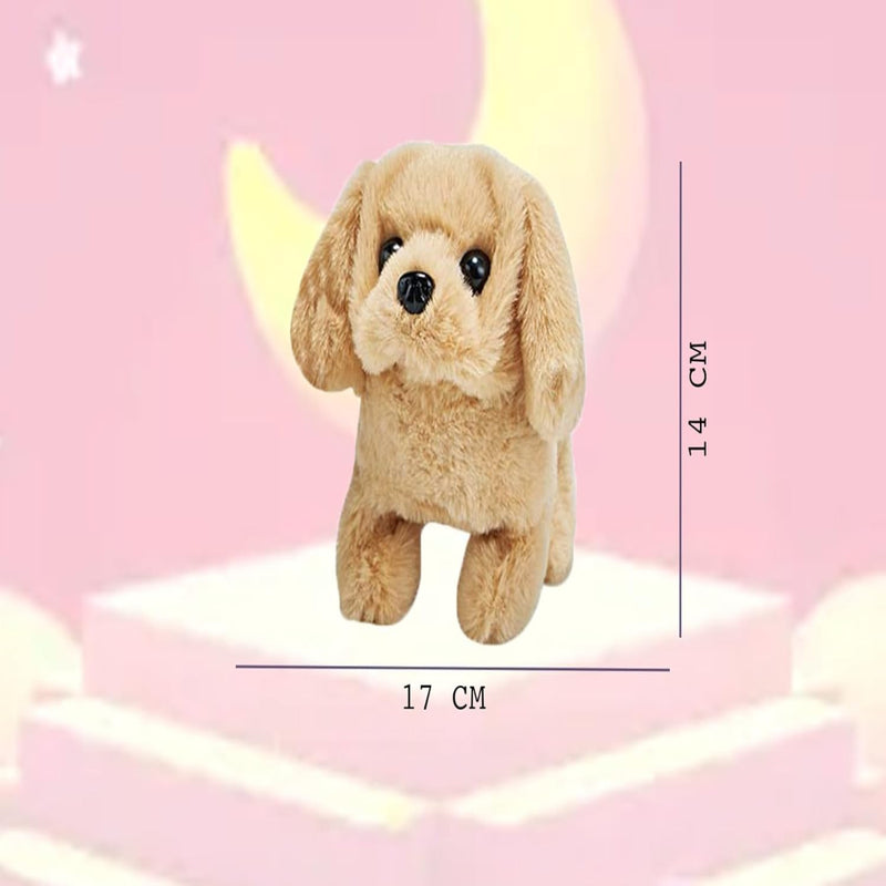 Joy Junction Walking and Barking Dog Soft Toy