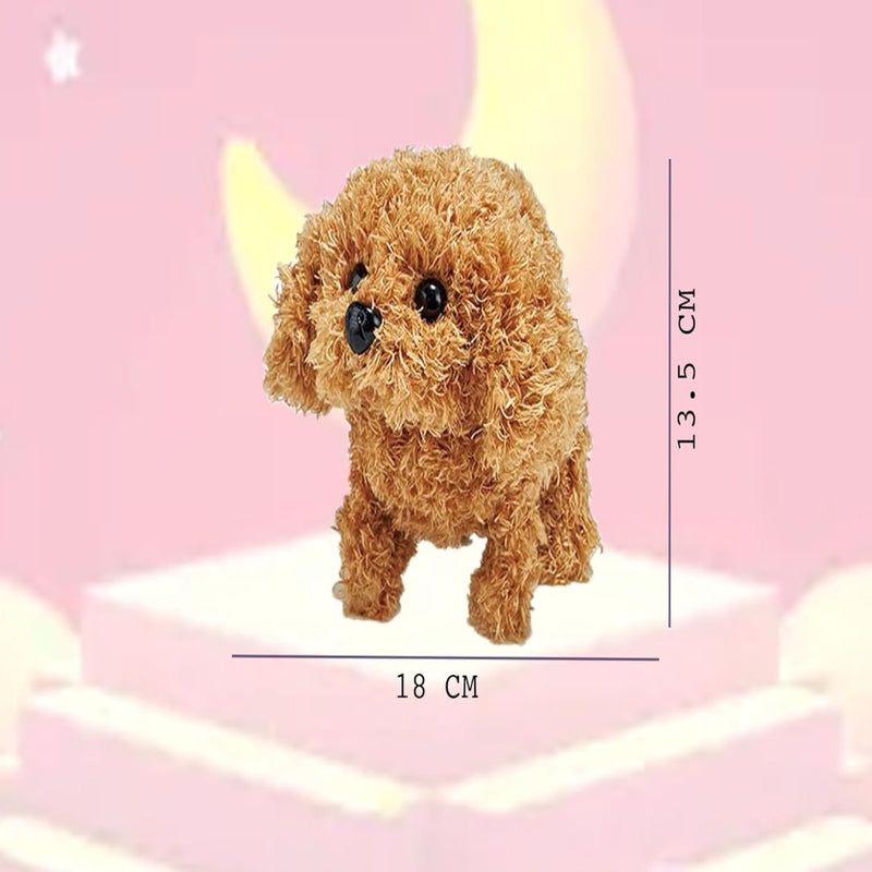 Joy Junction Walking and Barking Dog Soft Toy