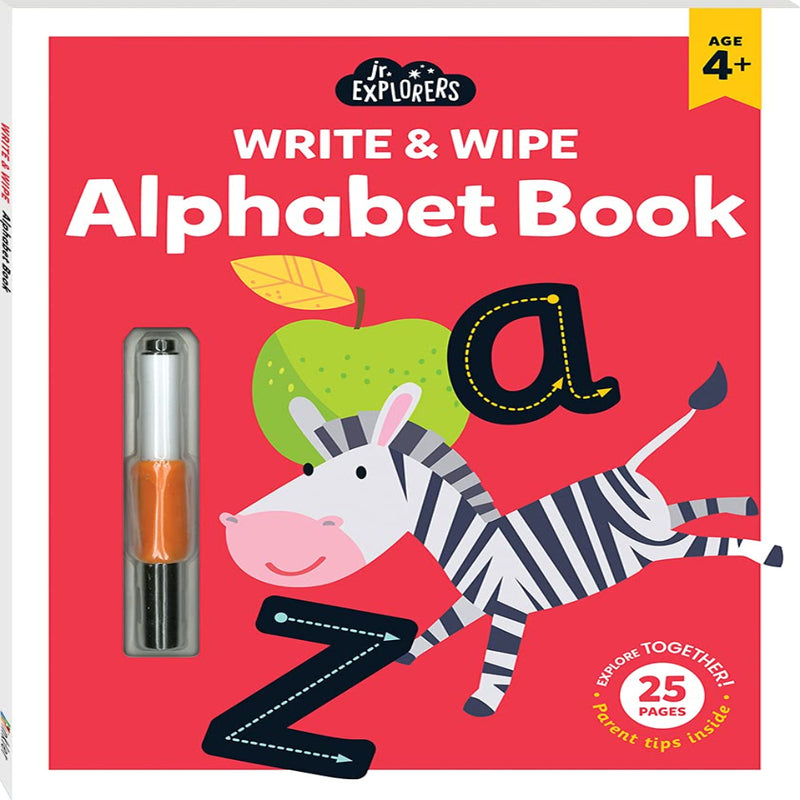 Jr. Explorers Write & Wipe Books